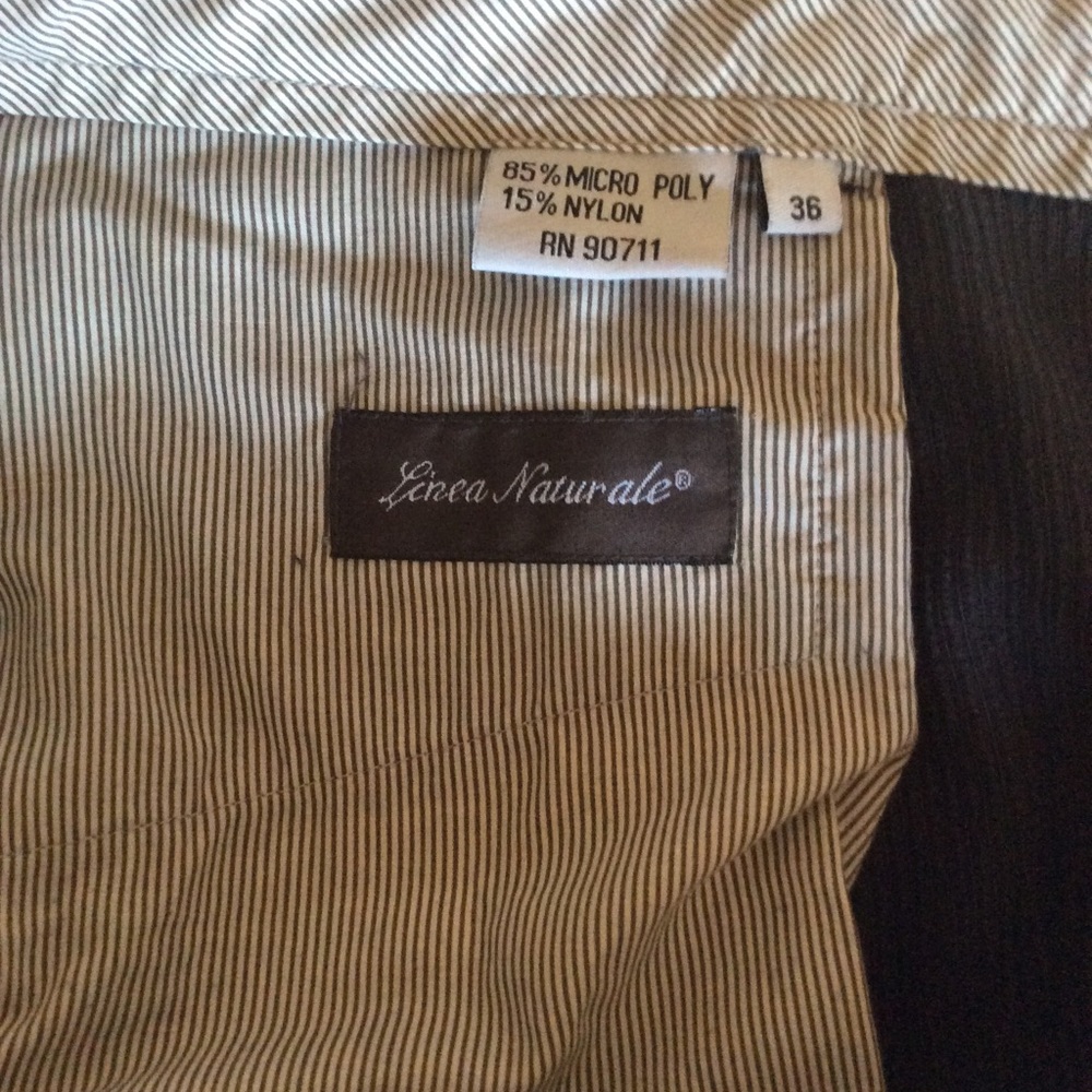 Blue corduroy slacks